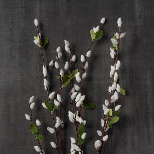 16 Pack: Cream Willow Branch Stem by Ashland®